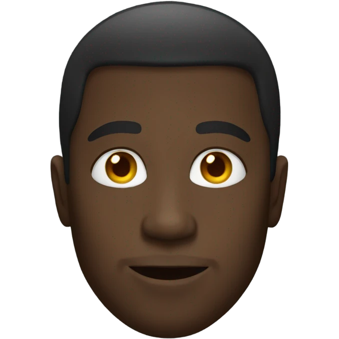Black man emoji