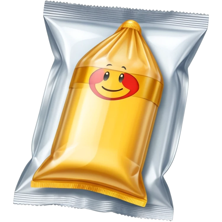 Condom in wrapper emoji