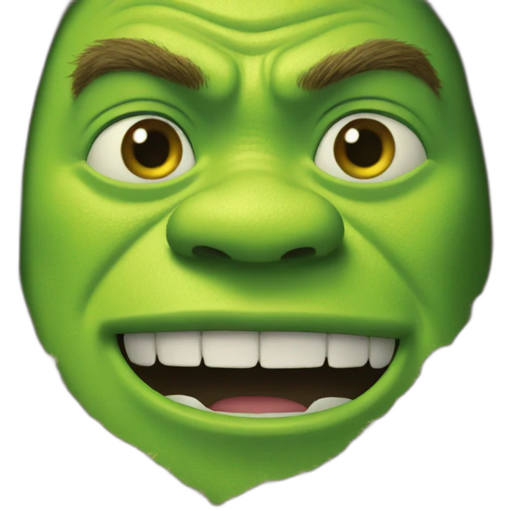 green-shrek emoji