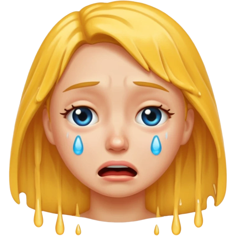 Nude girl crying vagina  emoji