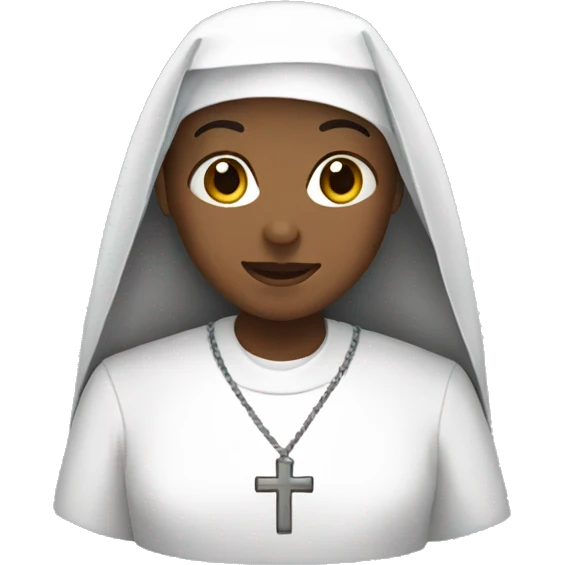 nun heart emoji