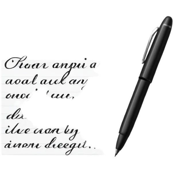 hand write emoji