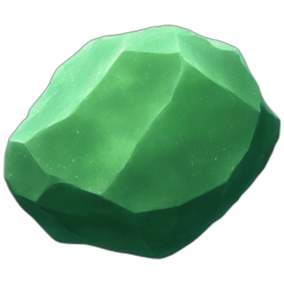 green moonrock emoji