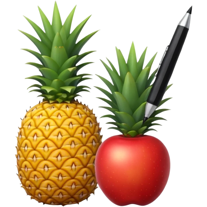 PineappleApplePen emoji
