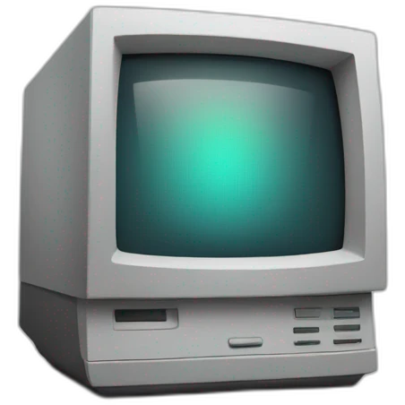 crt monitor emoji