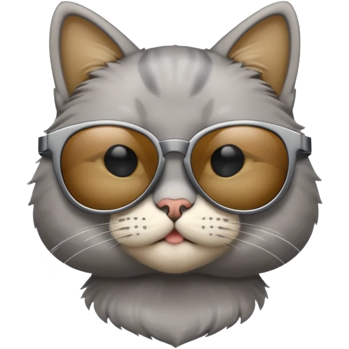 Cat wearing sunglasses emoji
