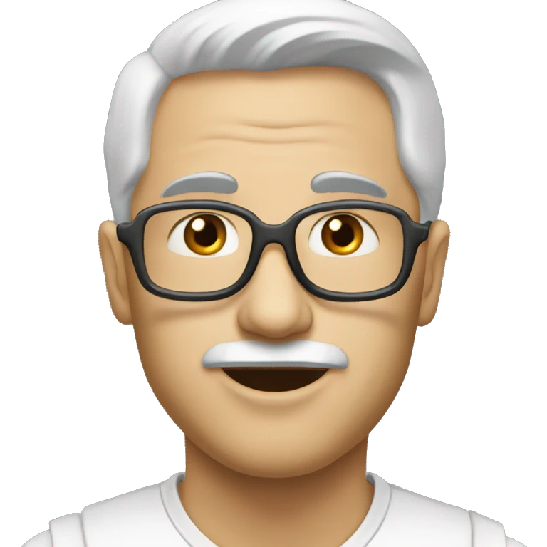 Белая гортензия emoji