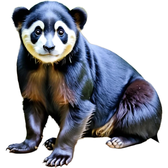 Демон в очках, позади него взрыв emoji