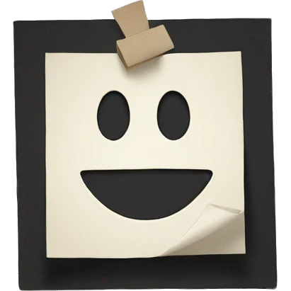 Sign a paper emoji