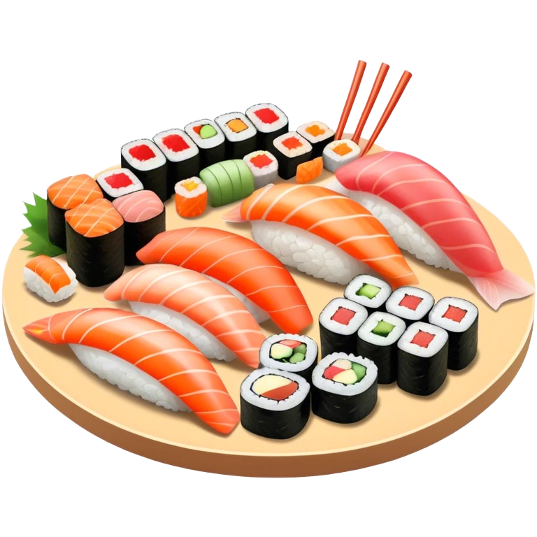 Sushi spread emoji