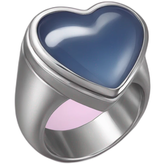 bague en cœur emoji