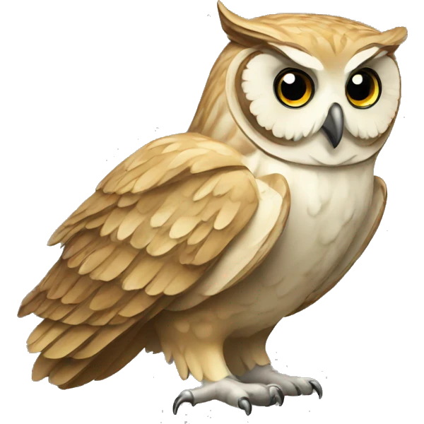 owl elegant emoji
