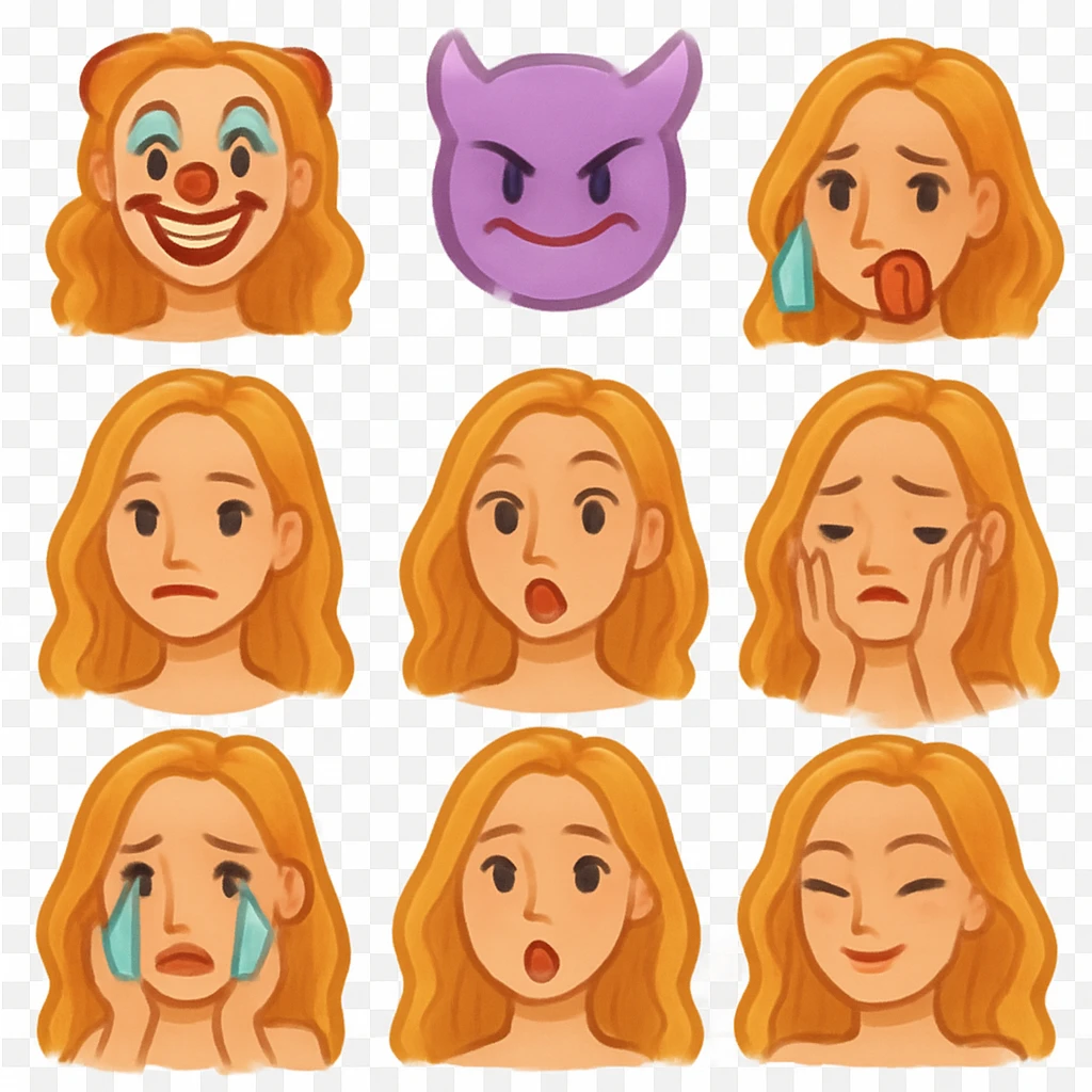 Hot girl emoji
