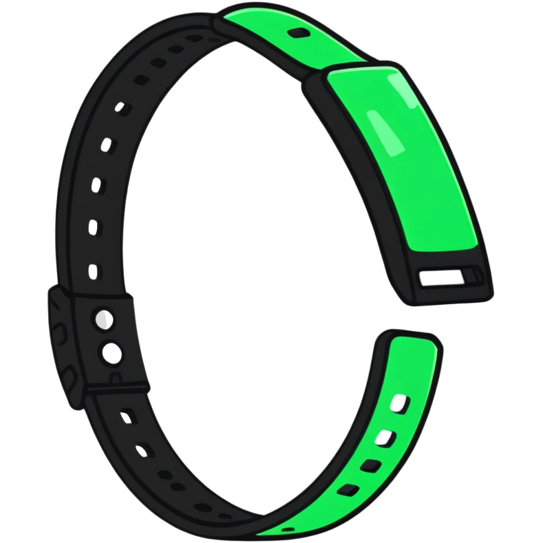 green bracelet emoji