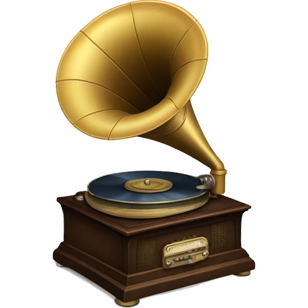 old phonograph emoji