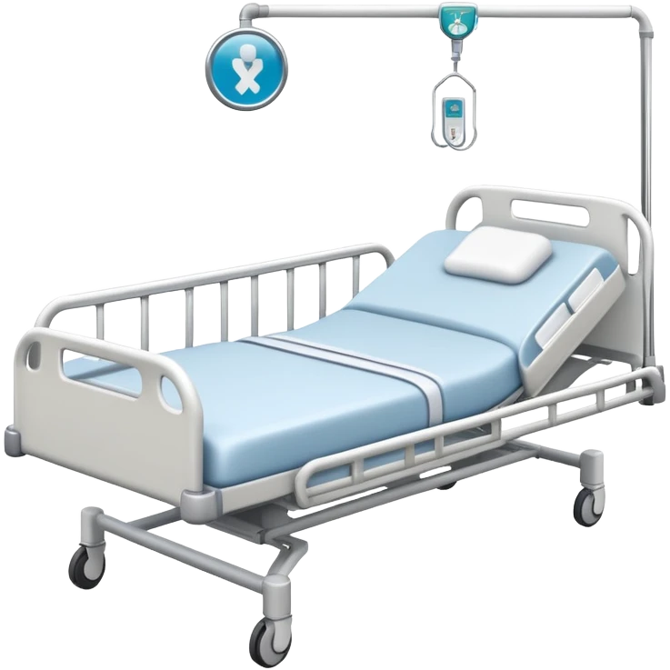 hospital bed emoji