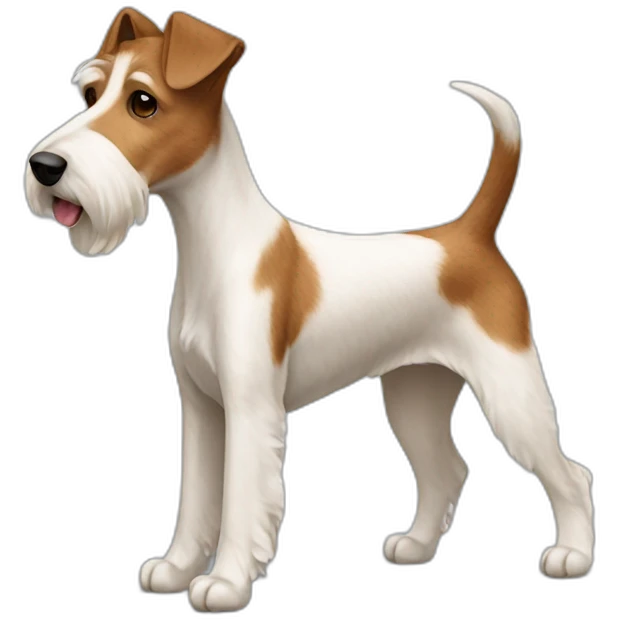 brown short haired fox terrier emoji