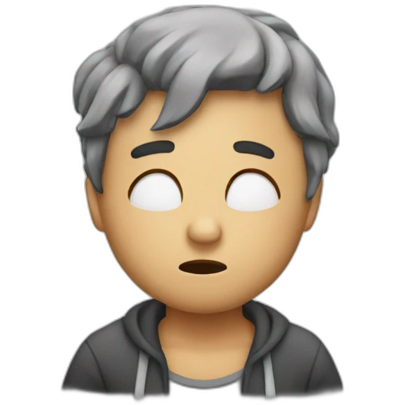 I have a headache emoji
