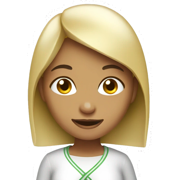 Garlic girl emoji