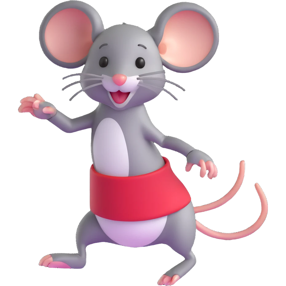 dancing mouse emoji