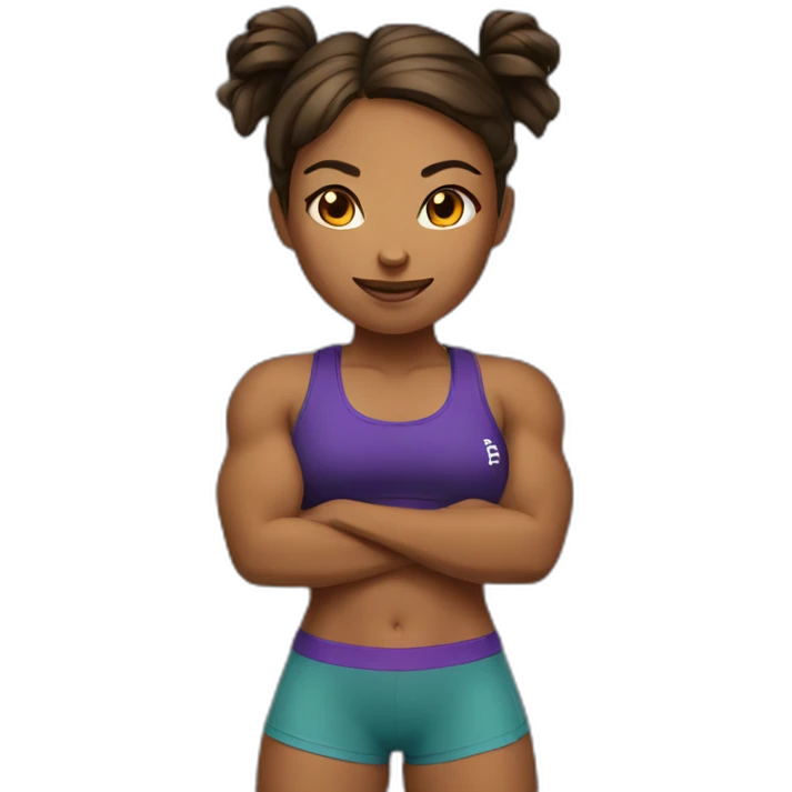 CrossFit girl emoji