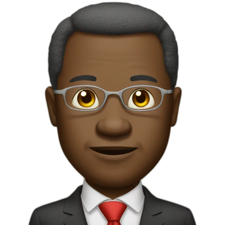 Friendly president of benin emoji