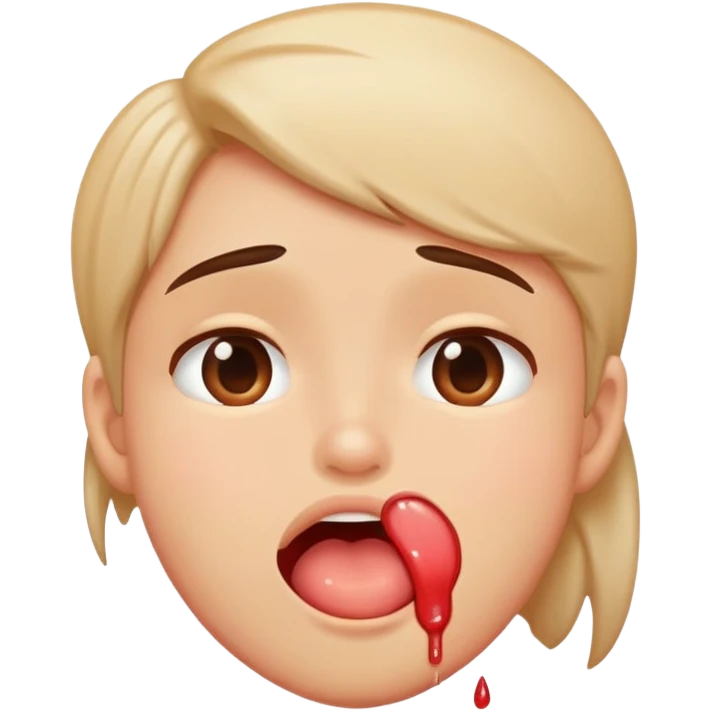 Drooling in love  emoji