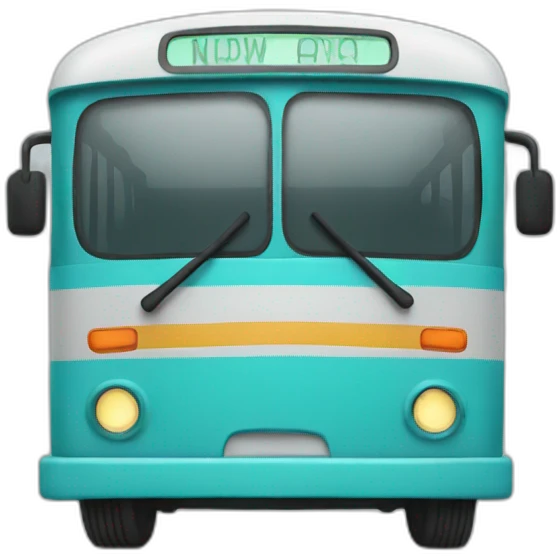 bus emoji