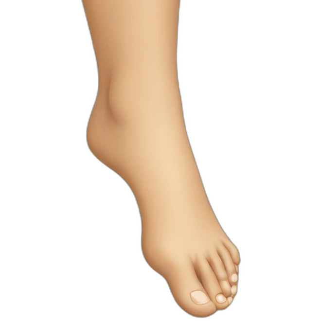 Foot emoji