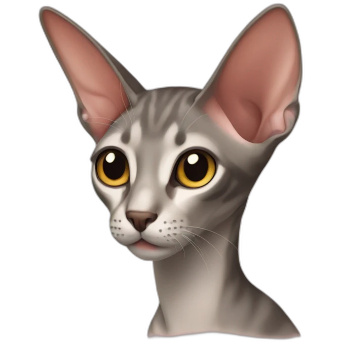 Oriental shorthair emoji