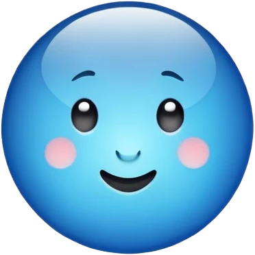 Blue tick  emoji