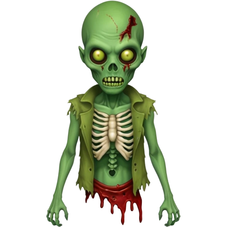 zombie alien emoji