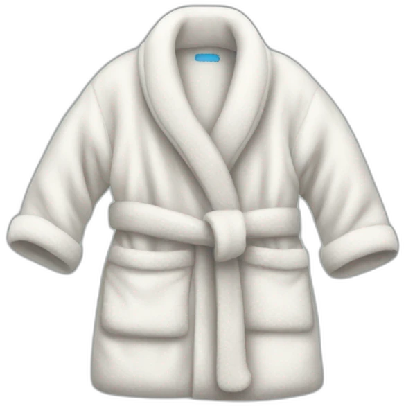 home bathrobe emoji