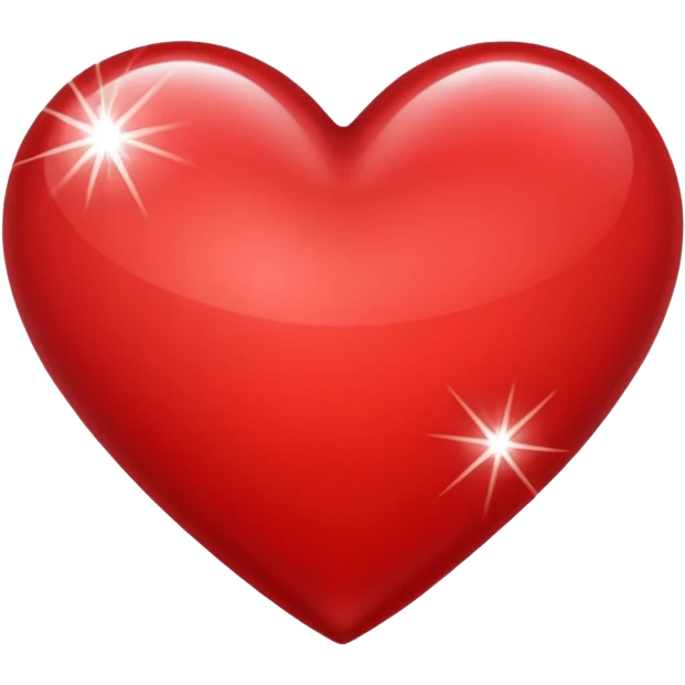 Sparkling heart emoji