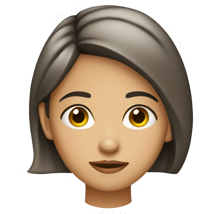 Girl side eyeing emoji