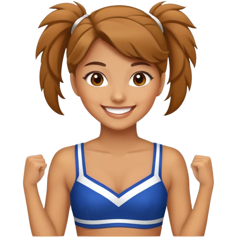 cheerleader  emoji