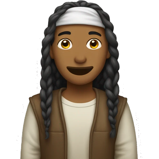 Árabe con flow emoji