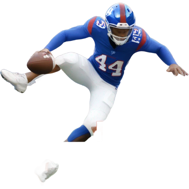 Josh allen hurdling a player emoji