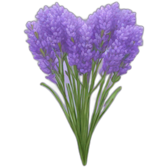 lavender heart emoji