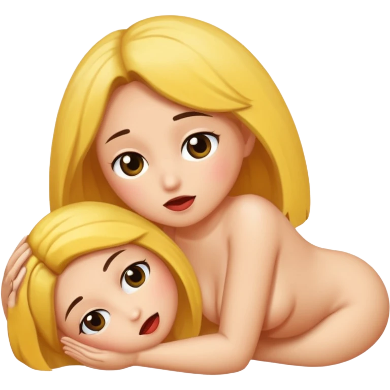 woman having sex with man emoji