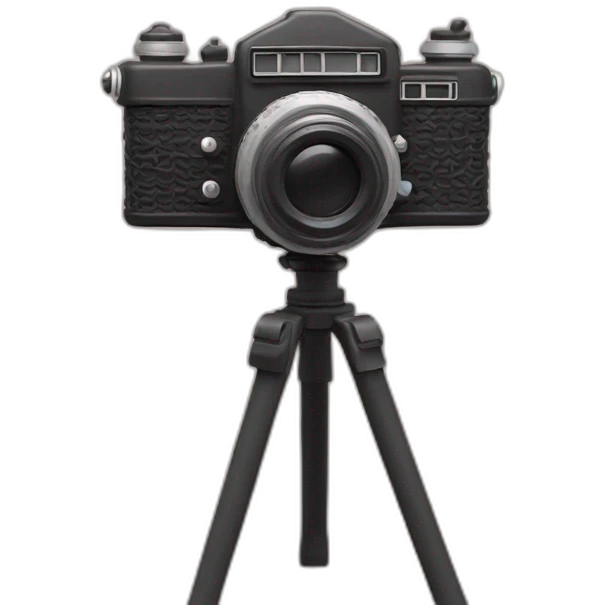 Plasticine Old Film Camera emoji