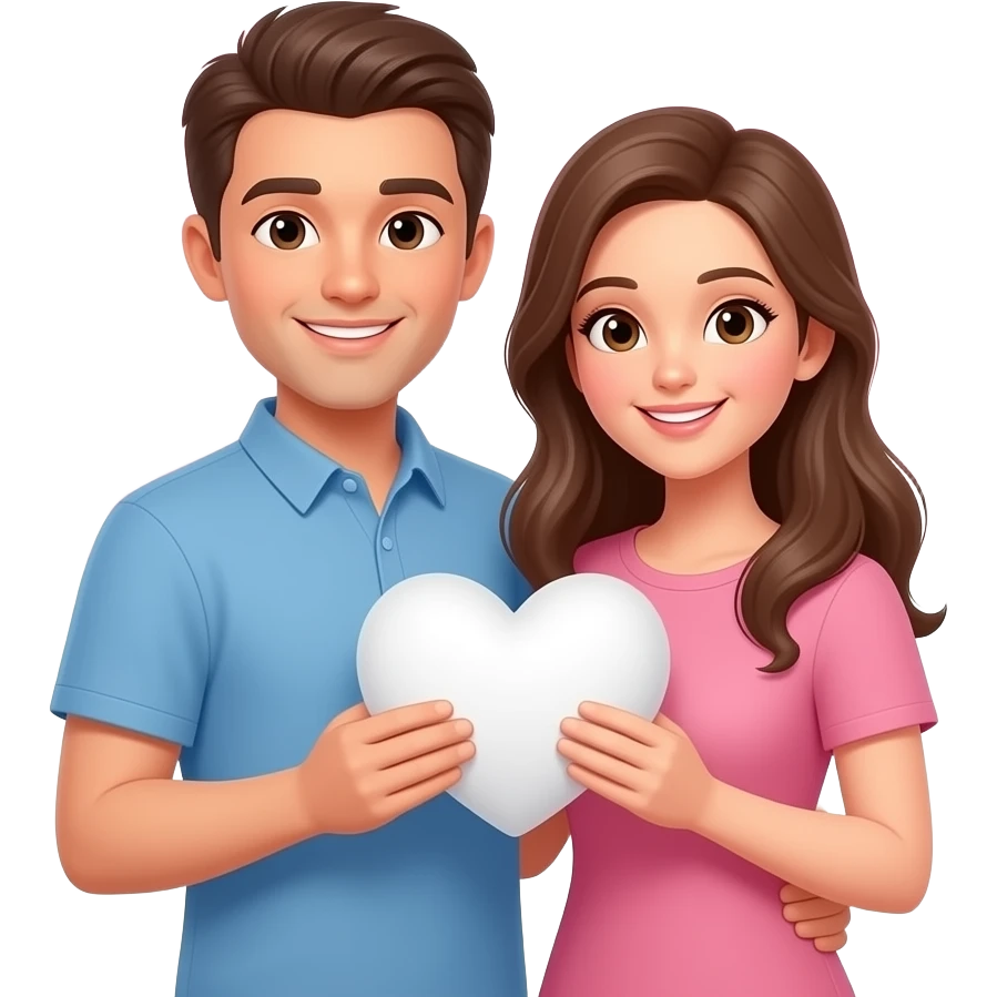 💞🤍 emoji