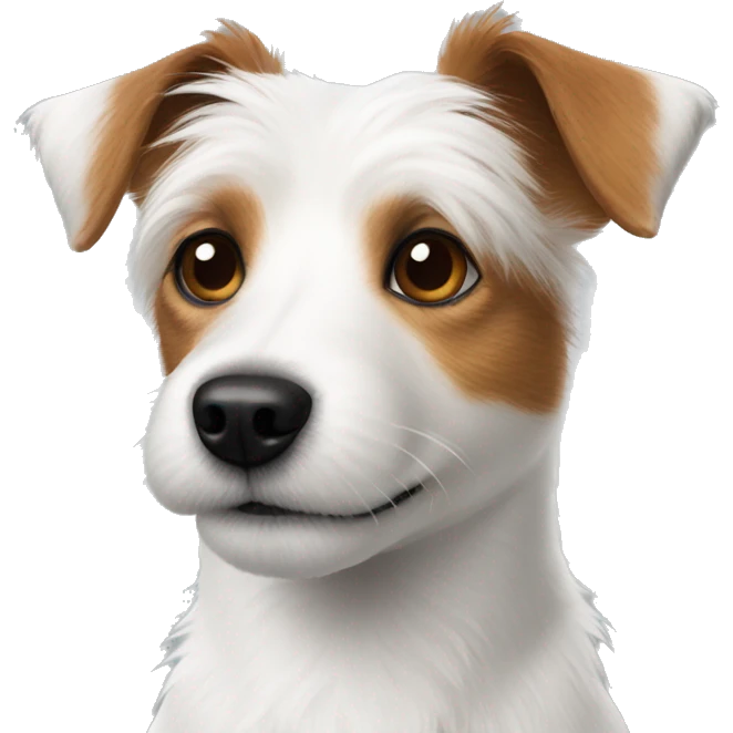 fluffy jack russell emoji