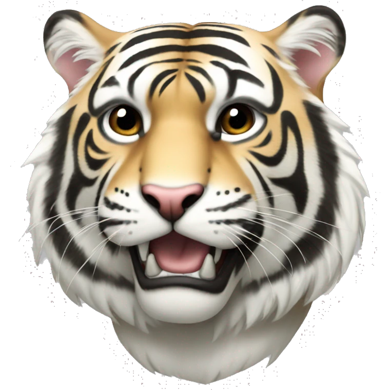 Tigre blanco emoji