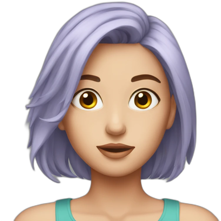 Girl ruiva emoji