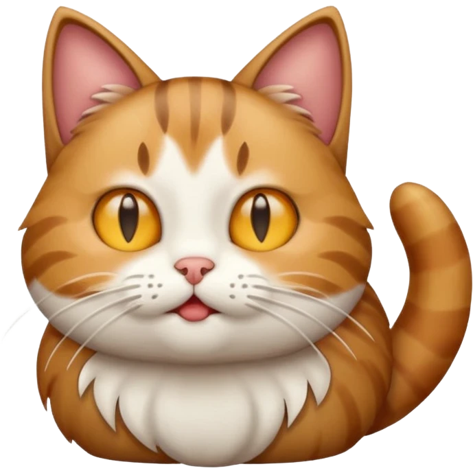 Cat farting  emoji