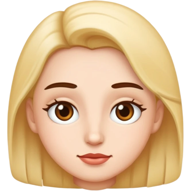 Soft kız emoji