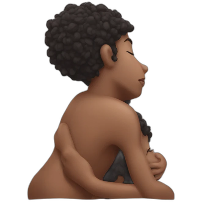 Jul kissing naps  emoji