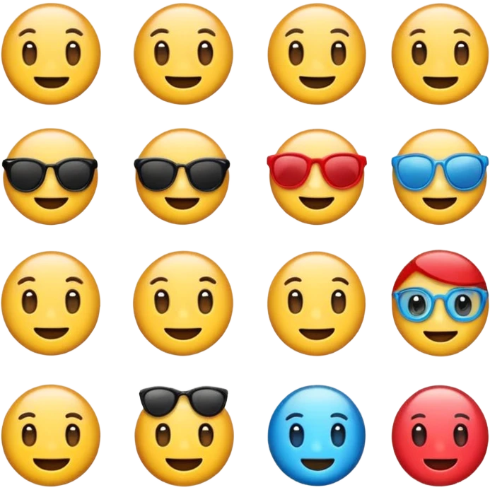 Emoji ios18 sticker pack original preppy emojis emoji