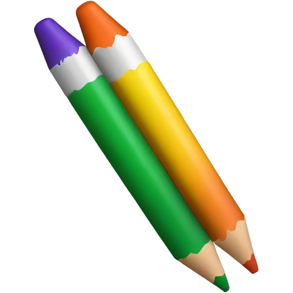 Crayons emoji